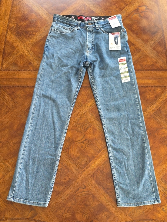 Wrangler Other - Wrangler 550 Performance Series Regular Fit Jeans Men's Size 32x32 Denim Blue